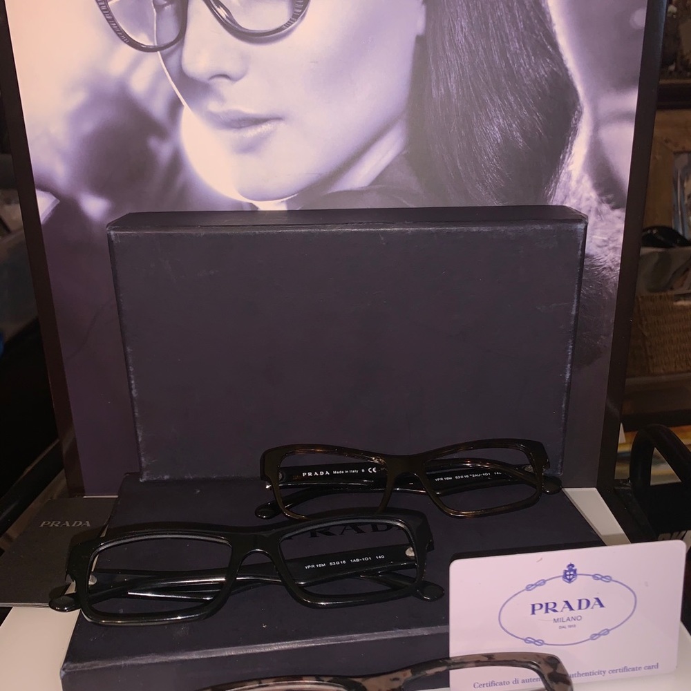 Prada VPR 180 54 18 ROM 101 135 Frames In Multiple different colors - Picture 4 of 15